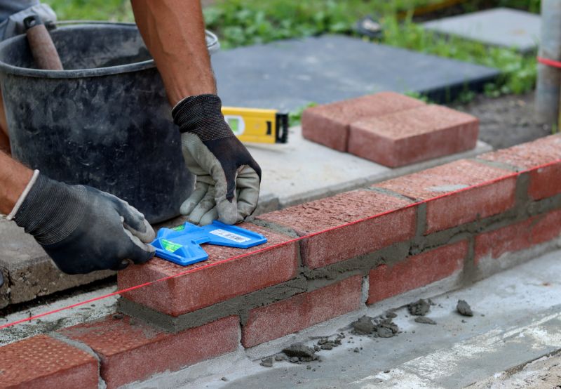 Products For Brick Laying Service in use